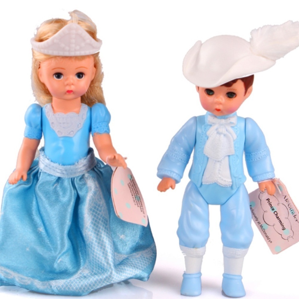 2010 Madame Alexander Disney Cinderella Mini Dolls McDonald’s‎ Happy Meal Toys